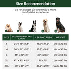 Detachable memory foam dog bed; Four-season universal cool fabric dog bed; The dog bed can be washed and disassembled in summer