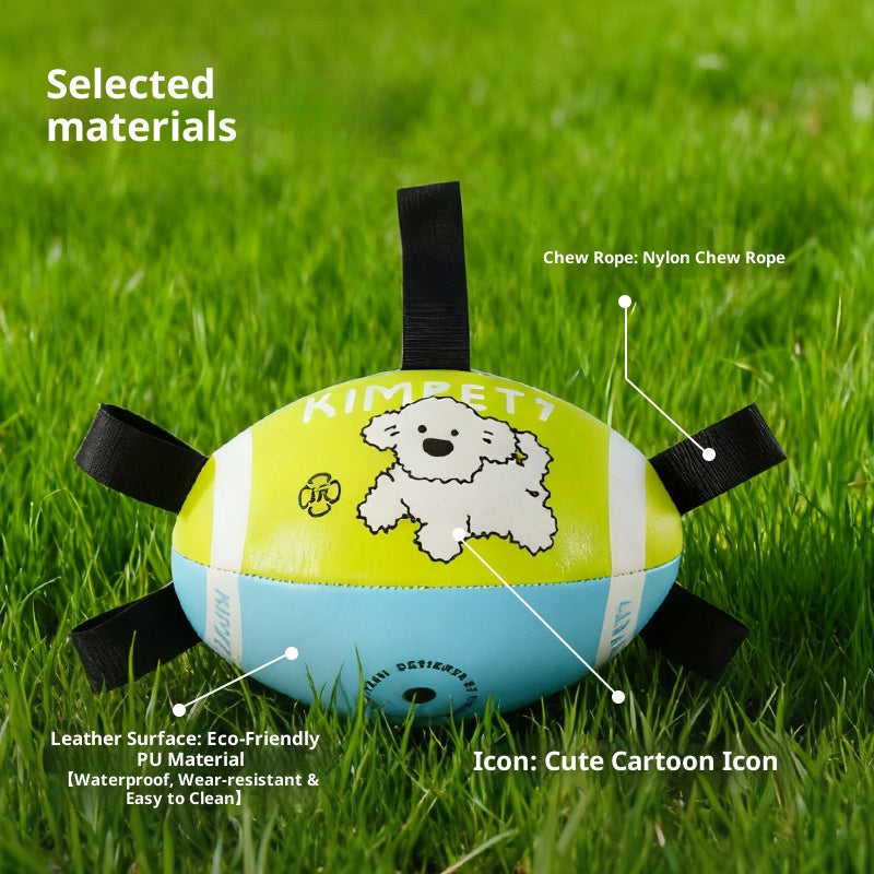 Outdoor dog toy rugby ball Outdoor toys for pets to enjoy themselves Specialized dog rugby for training
