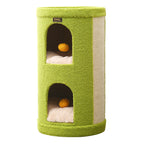 The cat scratch board is integrated with the nest. Cat Villa Multi-layer cat climbing frame Pet supplies