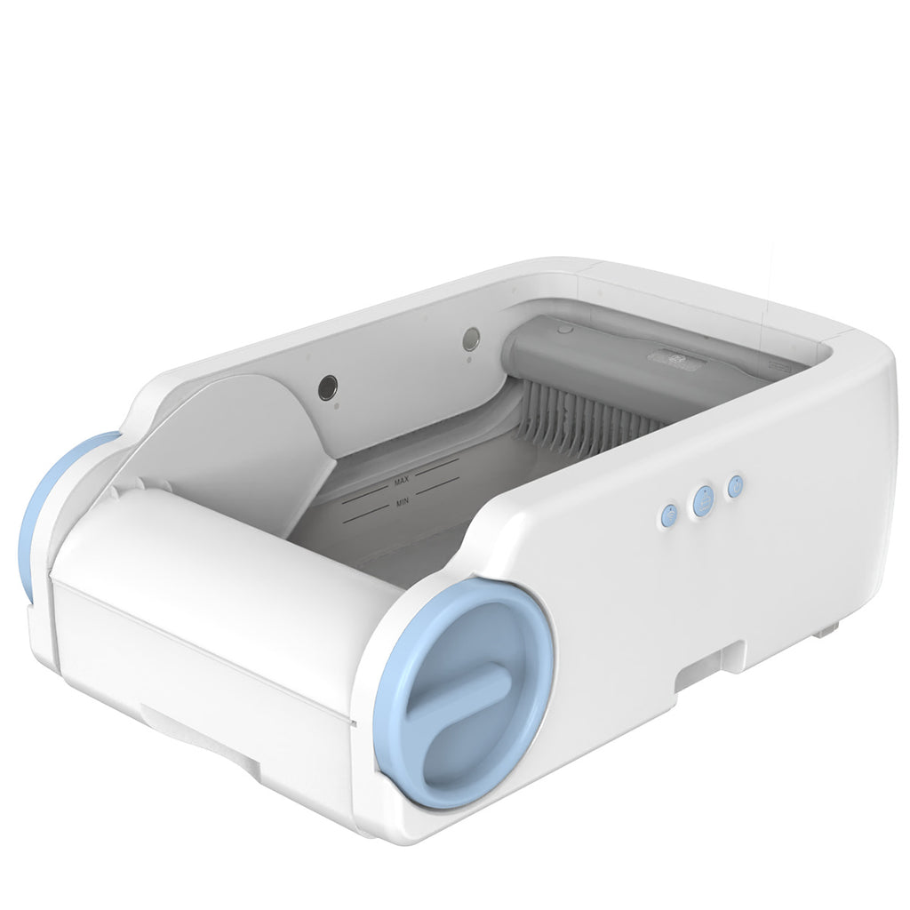 Automatic Litter Scooper Cat Litter Box Pet Cat Smart Litter Box Cleaning Device Anti-Splash Cat Toilet WiFi Control