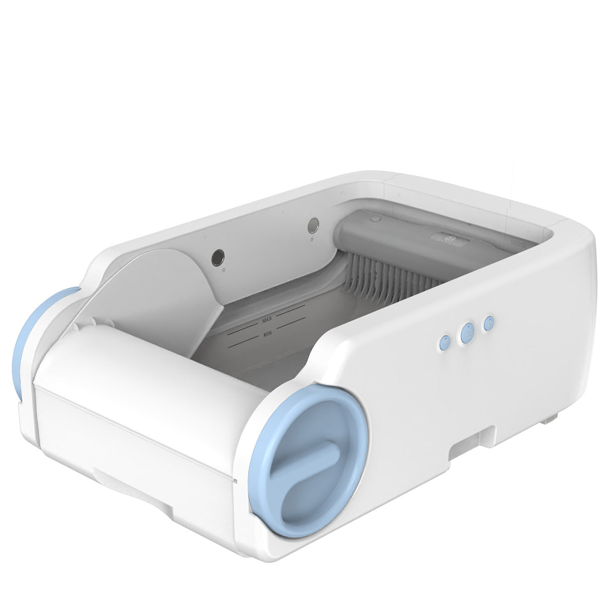 Automatic Litter Scooper Cat Litter Box Pet Cat Smart Litter Box Cleaning Device Anti-Splash Cat Toilet WiFi Control