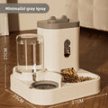 New Automatic Cat Feeder Dog Bowl Pet Bowl Cat Basin 2-in-1 Water Dispenser Cat Bowl Pet Supplies Cross-border