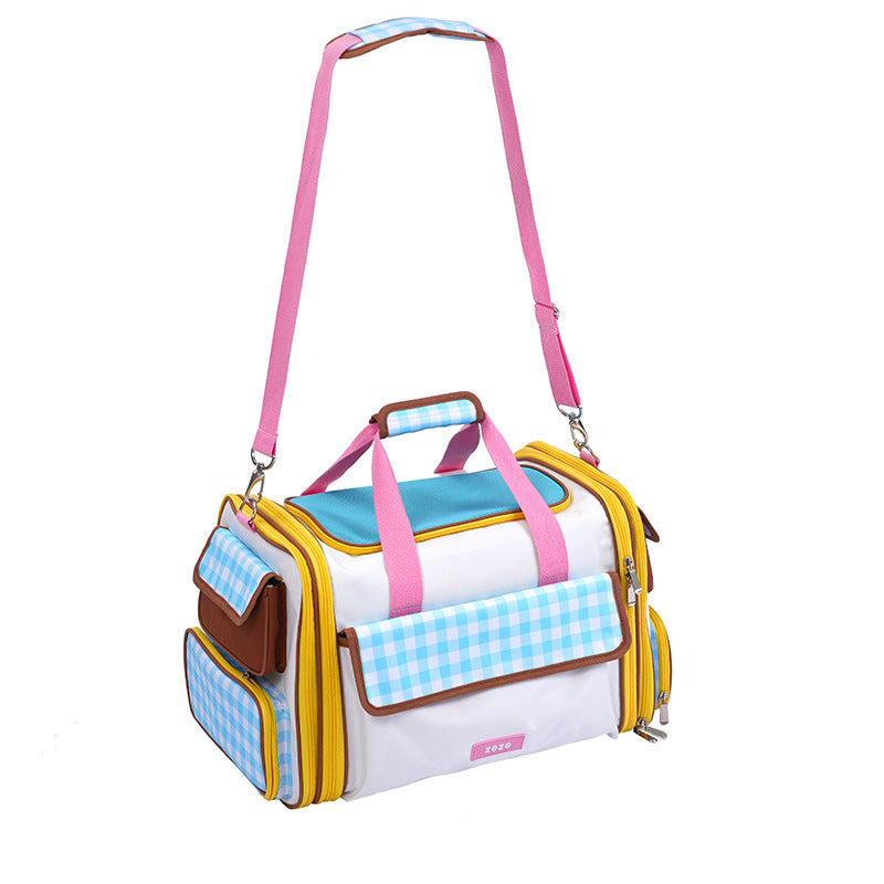 Pet outings bag Expansion pack with large capacity; Four-season universal cat bag, portable special bag for going out; Dog travel bag