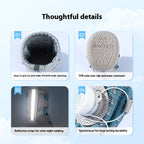 One-click knob to shrink dog shoes; Four dog shoe covers that are dirt-resistant and durable for going out all year round