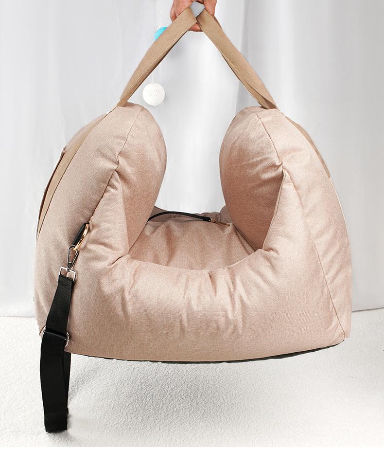 Travel Safety Puppy Dog Car Seat Bed, Available all year round; Suitable for small and medium-sized dogs