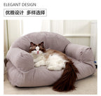 Winter warm pet sofa All-season cat and dog bed; Detachable and washable pet bed; Pet supplies