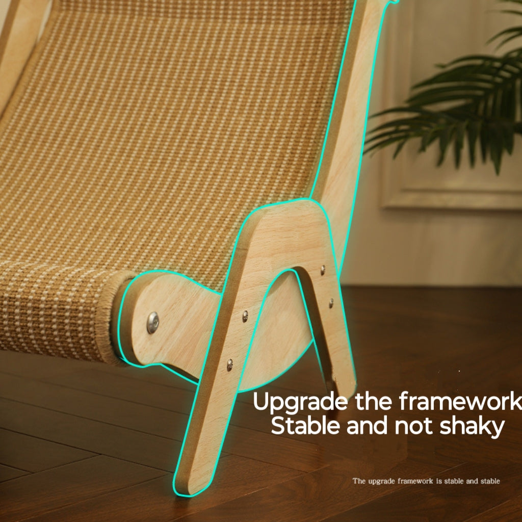 Cat scratch board Cat sofa pet bed; Cat lounge chair Cat toys; Sisal claw grinding pads; Scratch-resistant pet lounge chair