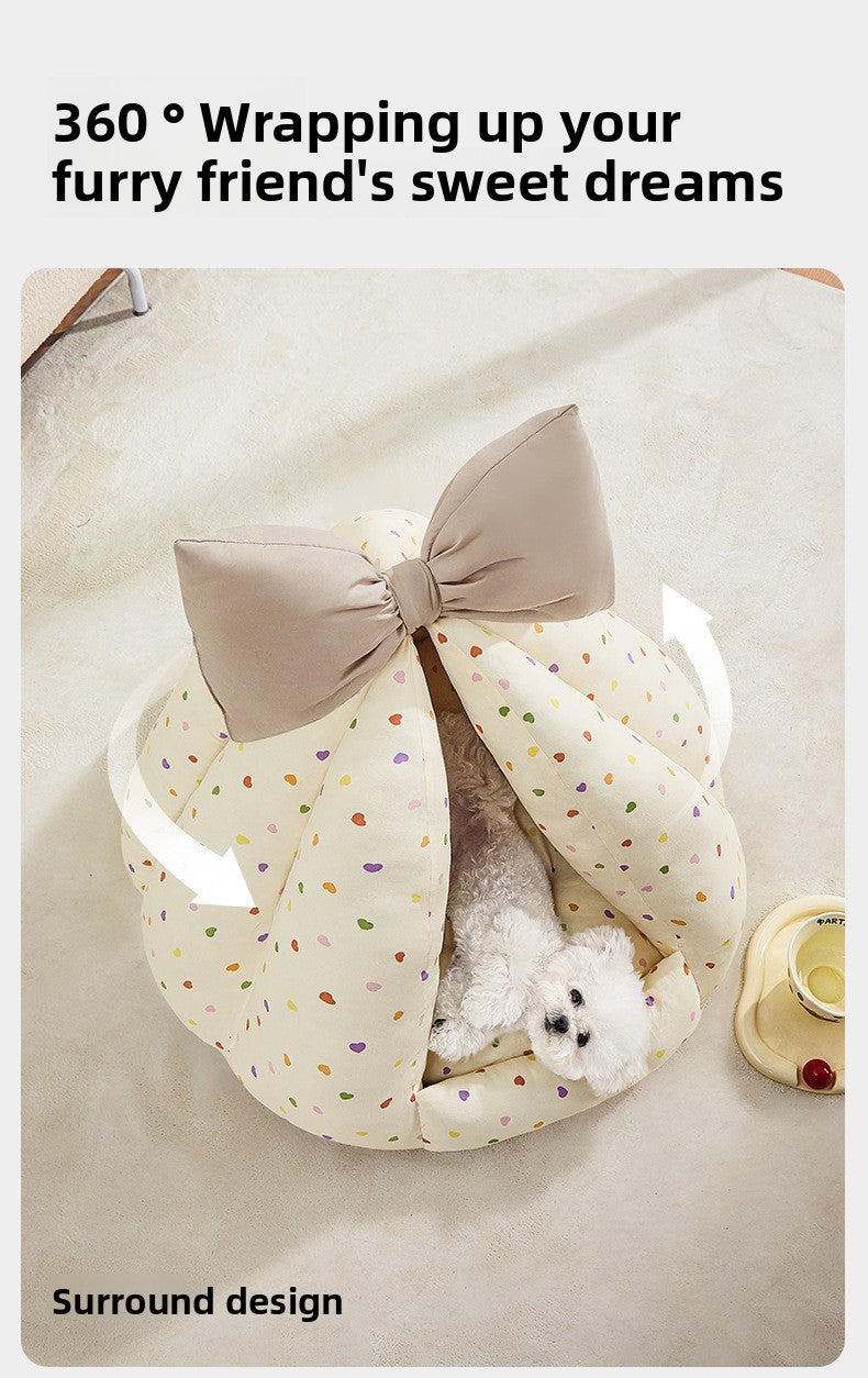 Wholesale Dog House Tent Winter Warm Enclosed Safe Small Dog Sleeping Dog House All Seasons