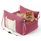Pet passenger seat, small and medium-sized dog car bed; Multi-functional portable bag Waterproof and washable