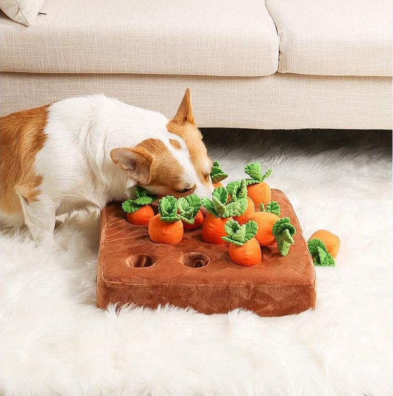 Pet fun radish pulling toy; Dog toys; Self-indulgent toys Durable and educational toys for pets to relieve boredom
