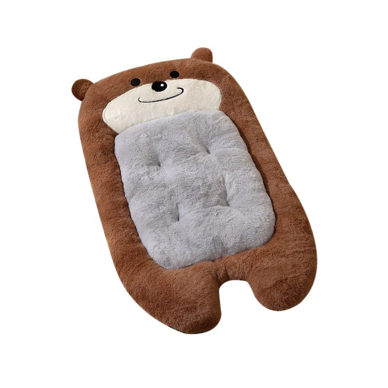 Little Bear pet mat All-season cat mat; Winter warm pet sleeping pad; Cat bed and dog bed mat; Suitable for both cats and dogs