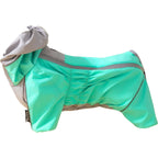 Winter dog clothes; Three-proof Corgi windbreaker with fleece. Waterproof pet clothing for medium-sized dogs going out in autumn and winter