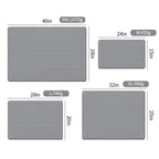 Pet silicone cat litter pad; Pet pad silicone cat litter pad; The cat is rubbing its feet on the mat. Leak-proof cat litter pad Easy-to-clean pet waterproof pad