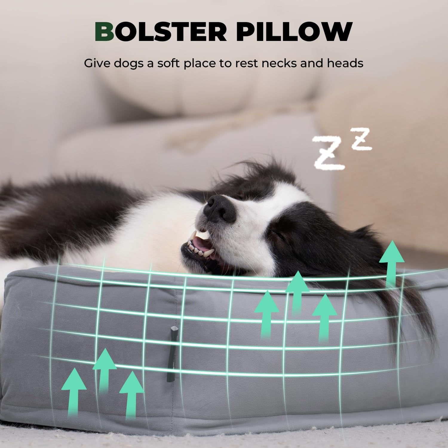 Detachable memory foam dog bed; Four-season universal cool fabric dog bed; The dog bed can be washed and disassembled in summer