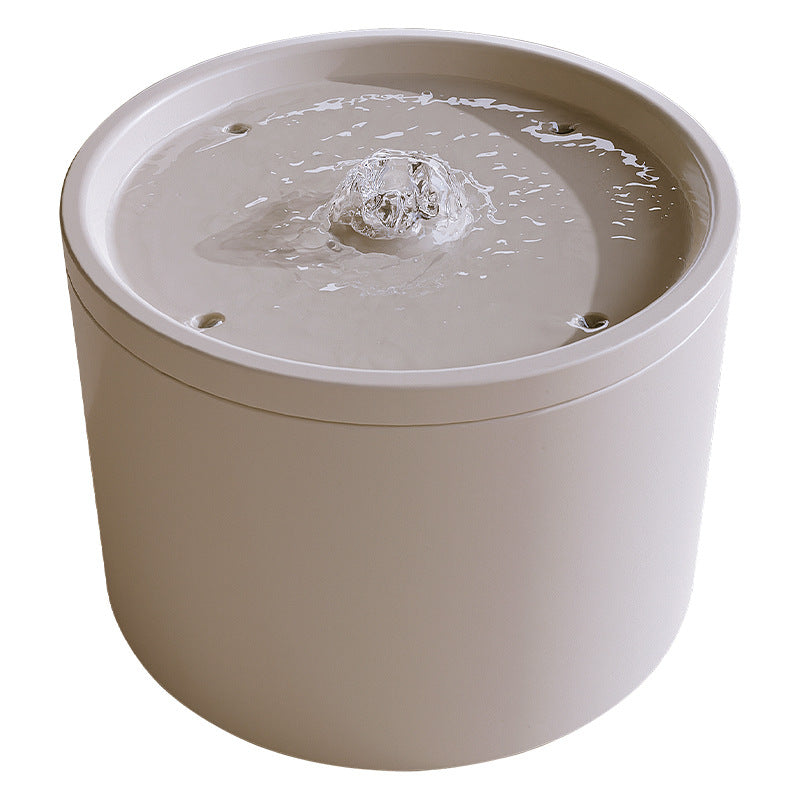 Pet ceramic water dispenser Cat automatic water dispenser Flowing silent circulating filtration ceramic water feeder Pet supplies