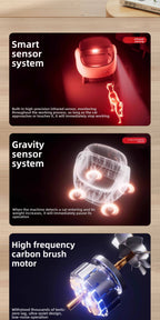 Smart Cat Litter Box Fully Automatic Cat Litter Box Splash-Proof Open Design Easy to Clean Cat Toilet Automatic Scooper