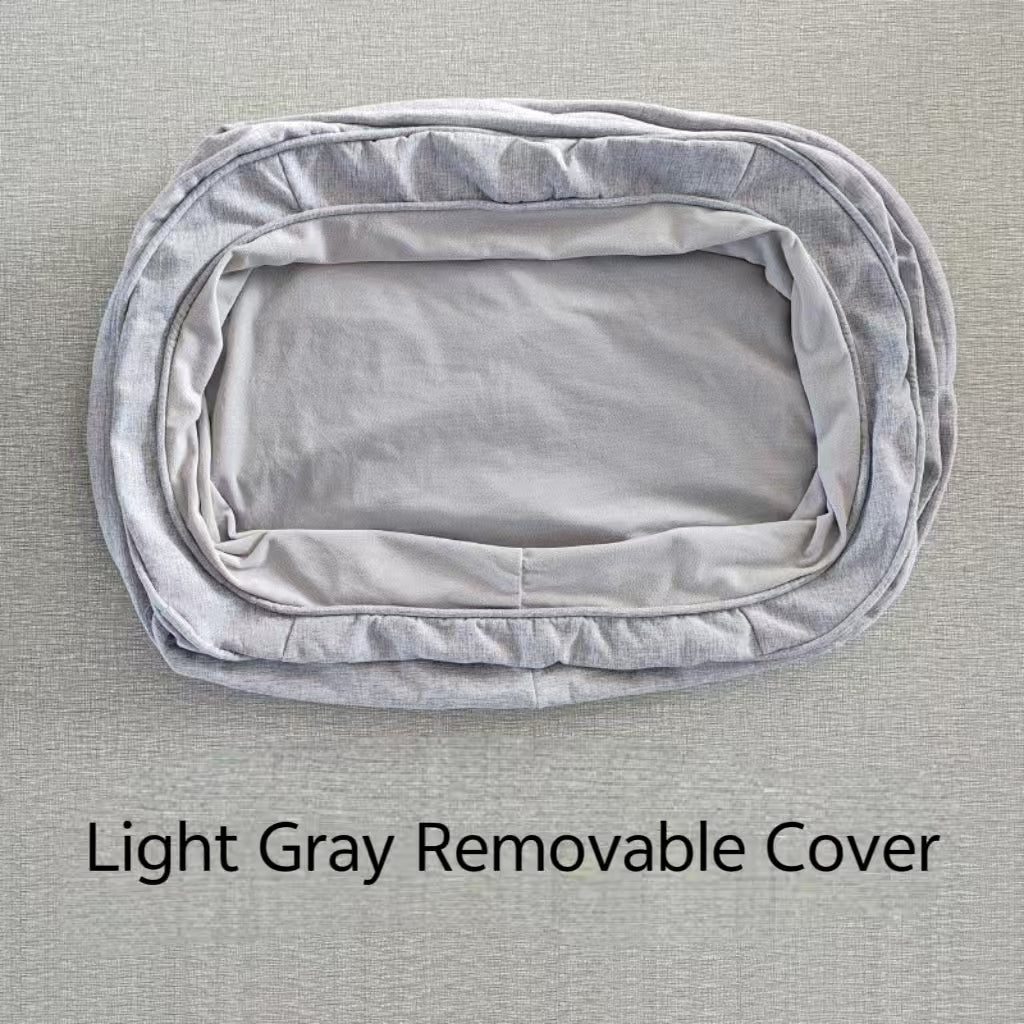 Household dog bed and cat bed, four - season universal, suitable for small, medium and large dogs. Warm, removable and washable, round - shaped, anti - slip pet bed, available for wholesale