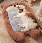 Little Bear pet mat All-season cat mat; Winter warm pet sleeping pad; Cat bed and dog bed mat; Suitable for both cats and dogs