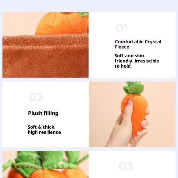 Pet fun radish pulling toy; Dog toys; Self-indulgent toys Durable and educational toys for pets to relieve boredom