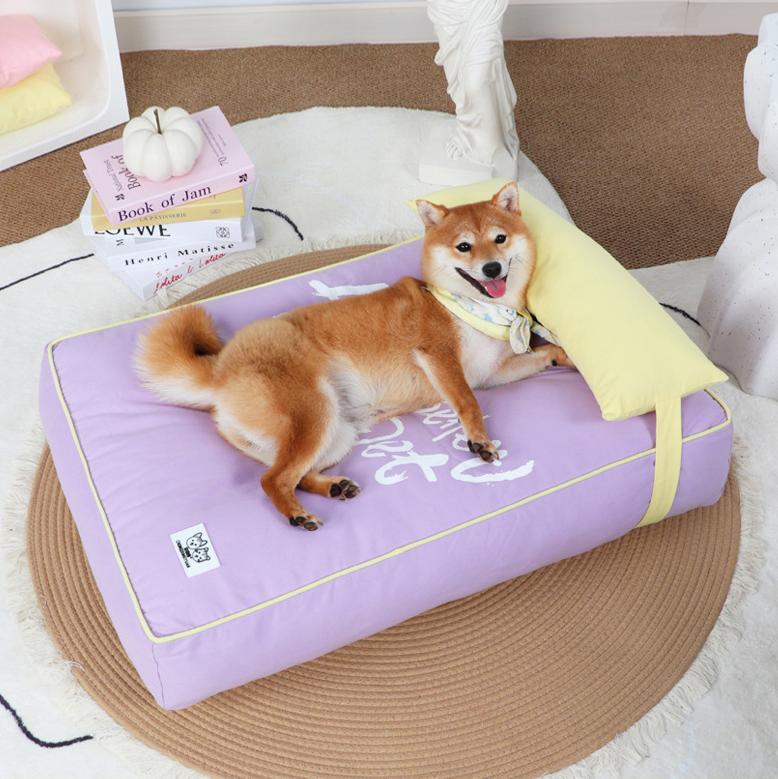 Pet dog bed mat All-season sofa cushion; Detachable and washable; Small and medium-sized dog and cat beds, puppy beds