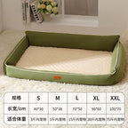 Dog Bed All-Season Pet Bed Non-Slip Pet Mat Medium Dog Yuanbao Shape Dog Mat Dog Bed Pet Mat