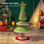Christmas Tree Sisal Cat Scratching Board Wear-Resistant Non-Shedding Cat Claw Board Cat Climbing Frame Nest Integrated Cat Scratching Post Cat Toy