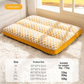 Warm striped pad dog bed; Medium and large-sized dogs; Pet bed pads for big dogs and cats; Cat bed and dog mat