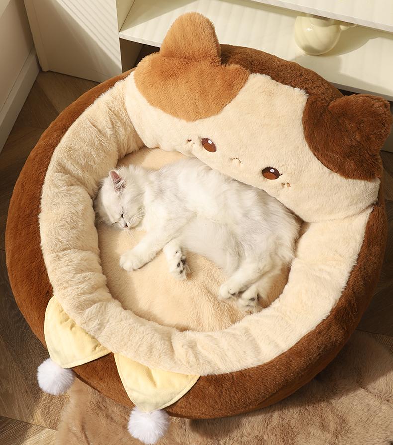 Winter warm cat mat for cat bed Sleeping cat house and dog bed; Suitable for all seasons; Cat sleeping pad Winter cat bed Pet sofa