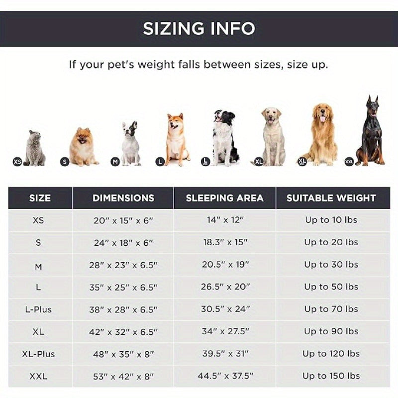 All-season suitable medium and large-sized dog kennels; Removable and washable pet sofa cushions; Dirt-resistant, waterproof and warm in autumn and winter