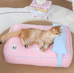 Pet dog bed mat All-season sofa cushion; Detachable and washable; Small and medium-sized dog and cat beds, puppy beds