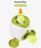 Pet dog tennis machine Self-entertaining toys to relieve boredom; Automatic food leakage reward machine feeder; Interactive indoor toys for dogs