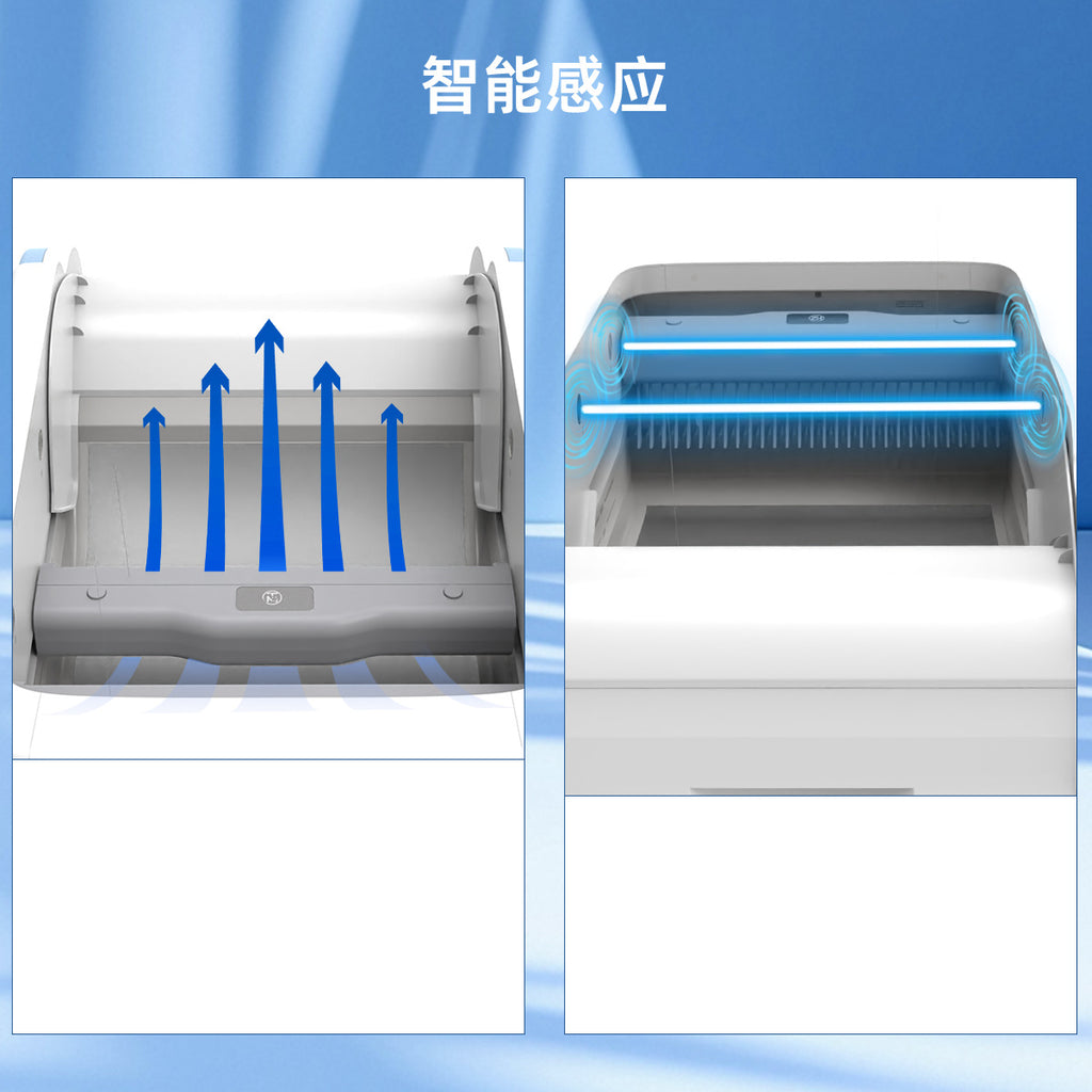 Automatic Litter Scooper Cat Litter Box Pet Cat Smart Litter Box Cleaning Device Anti-Splash Cat Toilet WiFi Control