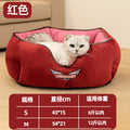 Winter warm cat bed; Suitable for all seasons; Autumn and winter warm cat bed house mat; Cat and dog beds.