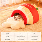 "Milk Can Pet Bed" Winter warm dog beds and cat beds; Yogurt bottle-shaped pet bed