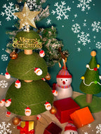 Christmas Tree Sisal Cat Scratching Board Wear-Resistant Non-Shedding Cat Claw Board Cat Climbing Frame Nest Integrated Cat Scratching Post Cat Toy