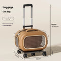 Multi-functional portable pet bag The cat bag is portable for going out. Large-capacity cat hand-held suitcase with pet handle