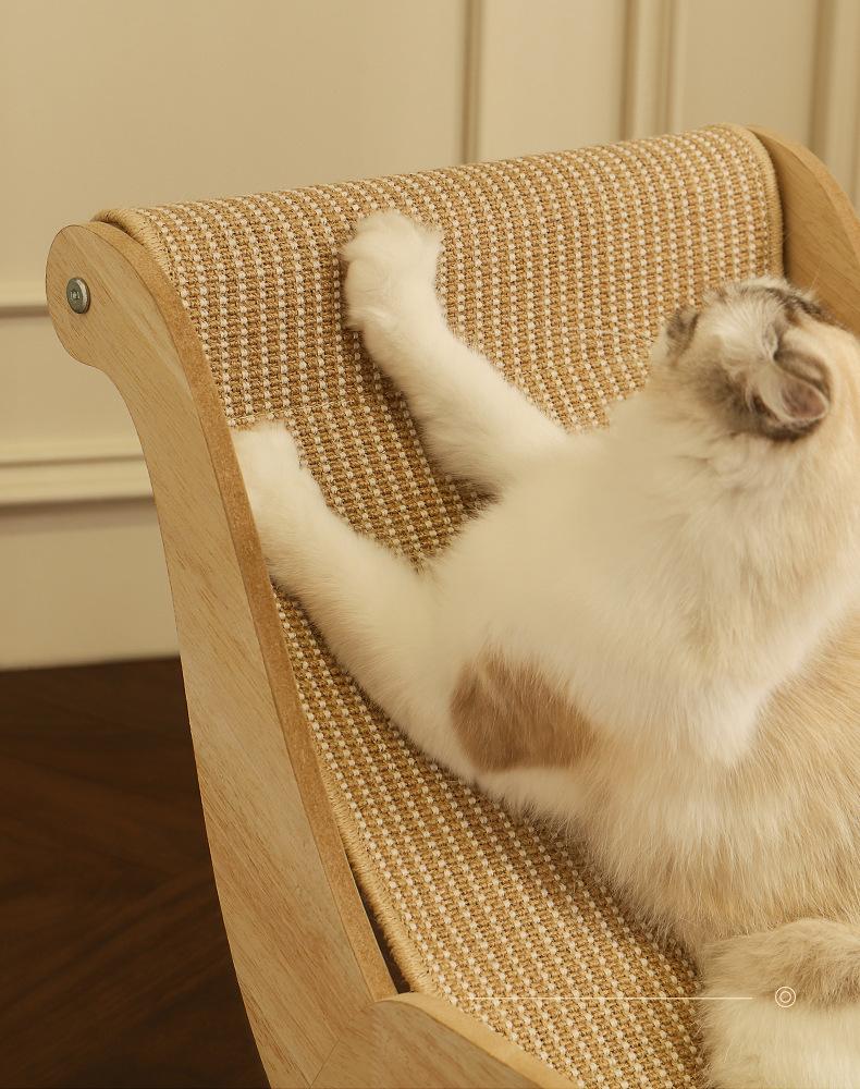 Cat scratch board Cat sofa pet bed; Cat lounge chair Cat toys; Sisal claw grinding pads; Scratch-resistant pet lounge chair
