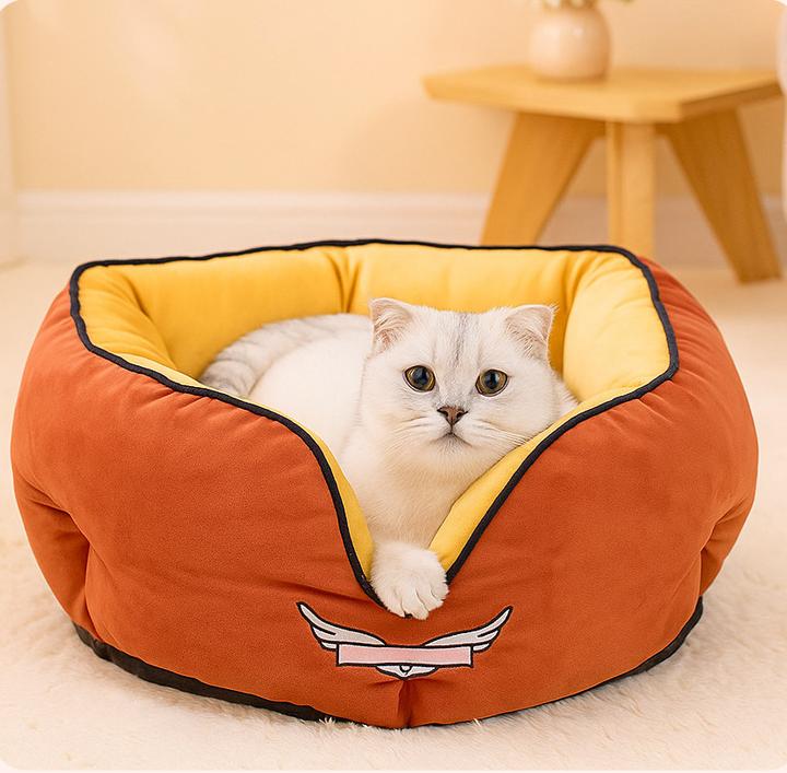 Winter warm cat bed; Suitable for all seasons; Autumn and winter warm cat bed house mat; Cat and dog beds.