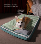 Sleeping pads for dogs and cats; Winter warm dog bed pillow; Tear-resistant mattress Pet floor mat Large dog kennels