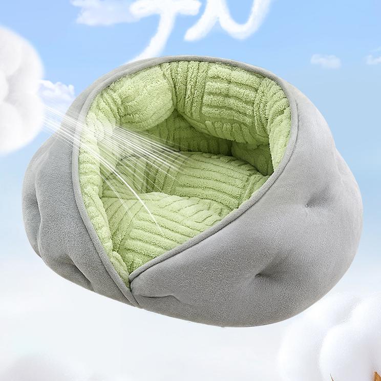 Semi-enclosed InS-style pet bed; Cats sleep in cat beds. All-season pet bed; Dog mat sofa, princess bed, cat bed