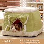 Winter warm pet beds and cat beds; Heat storage and warmth preservation Closed design Neither too hard nor too soft; Comfortable and soft; Multiple uses available all year round