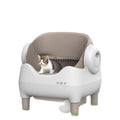 Smart Cat Litter Box Fully Automatic Cat Litter Box Splash-Proof Open Design Easy to Clean Cat Toilet Automatic Scooper