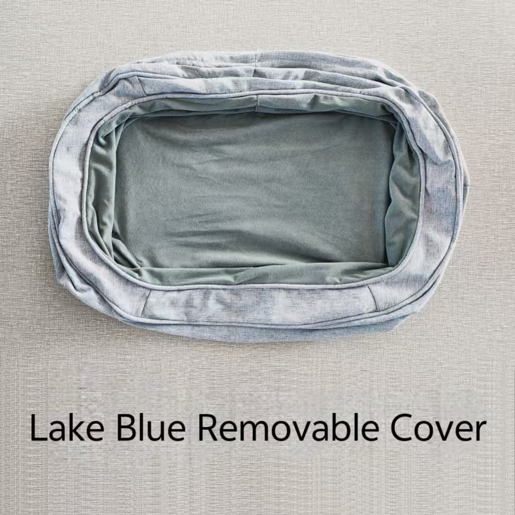 Household dog bed and cat bed, four - season universal, suitable for small, medium and large dogs. Warm, removable and washable, round - shaped, anti - slip pet bed, available for wholesale