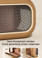 Multi-functional portable pet bag The cat bag is portable for going out. Large-capacity cat hand-held suitcase with pet handle