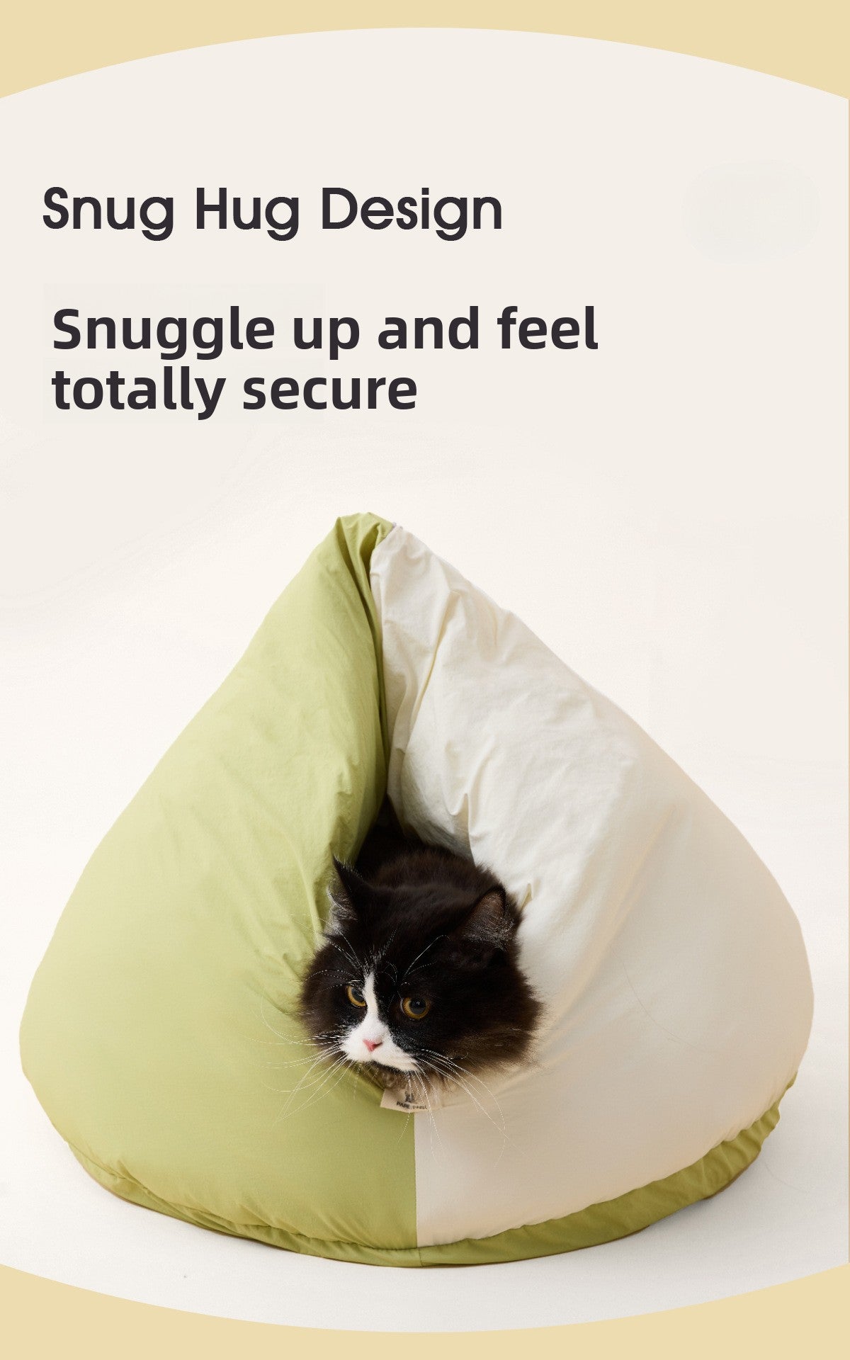 Cat Bed Cat Blanket Sleeping Bag Winter Warm Cat Pocket Winter Sleeping Nest Enclosed Pet Bed