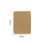 Sisal cat scratch board, wear-resistant and shavings free, large cat claw board, integrated cat nest, anti cat scratch sofa protection, scratch resistant pad