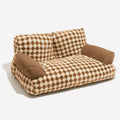 Household cat and dog sofa - style plush pet bed, warm, removable and washable, suitable for all seasons. Available for wholesale. Ideal for small and medium - sized pets