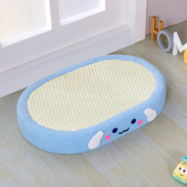 Jianma cat scratch board nest, wear-resistant cat claw board, hemp rope cat toy, no falling debris, durable scratch cat, self fun, relieve boredom, cat nest