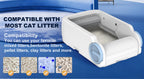Automatic Litter Scooper Cat Litter Box Pet Cat Smart Litter Box Cleaning Device Anti-Splash Cat Toilet WiFi Control