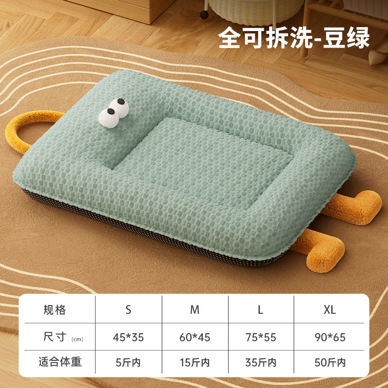 Four Seasons Cat and dog beds; Thickened dog bed pads, warm cat pads and pet pads for autumn and winter